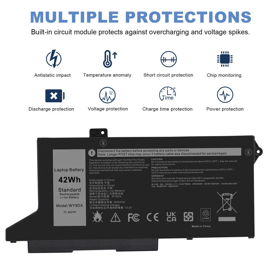 DELL WY9DX - WY9DX Genuine Original  Laptop Notebook Battery